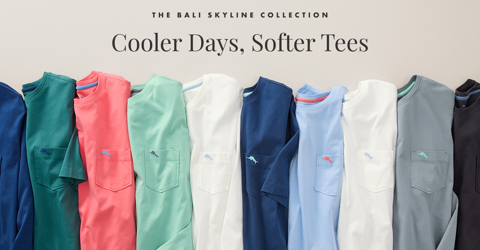 Cooler Days. Softer Tees.