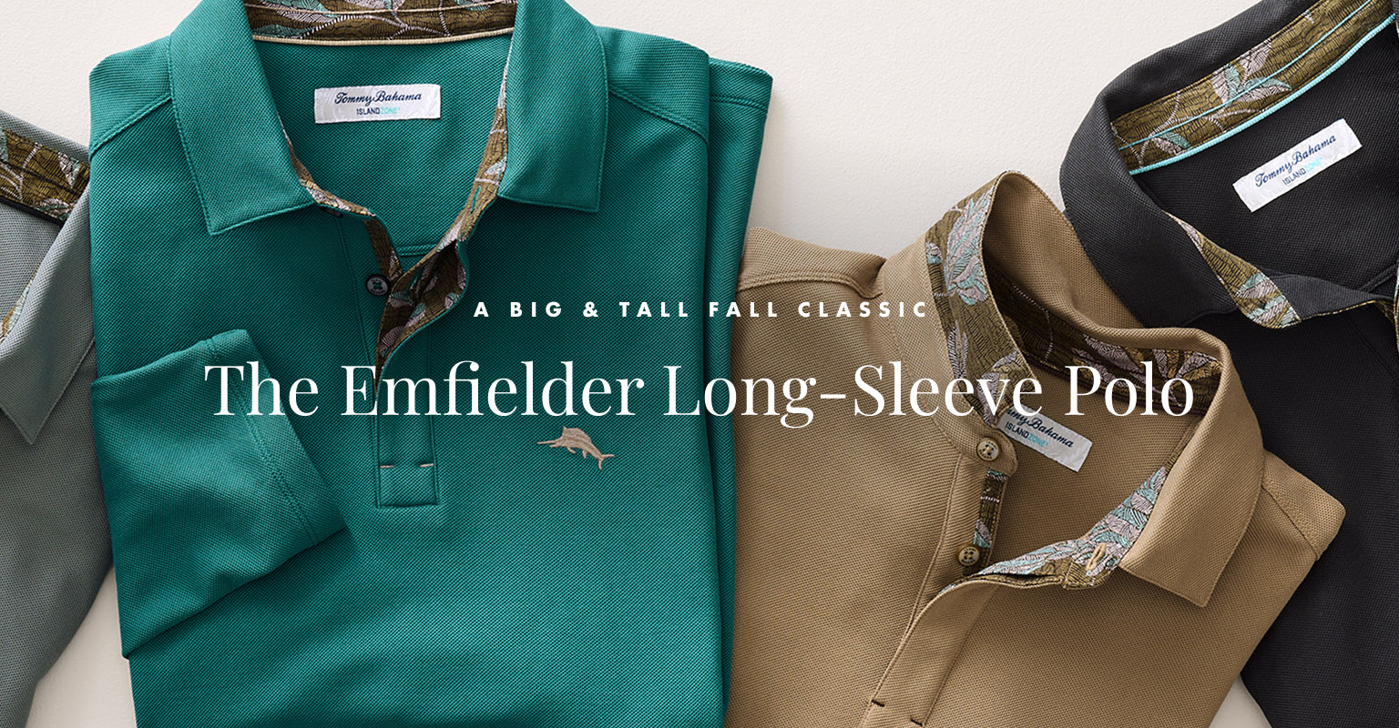 The Emfielder Long-Sleeve Polo