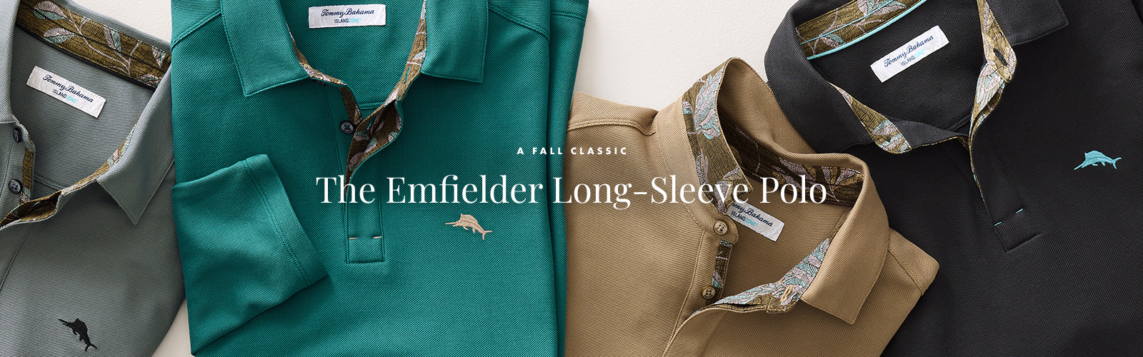 The Emfielder Long-Sleeve Polo