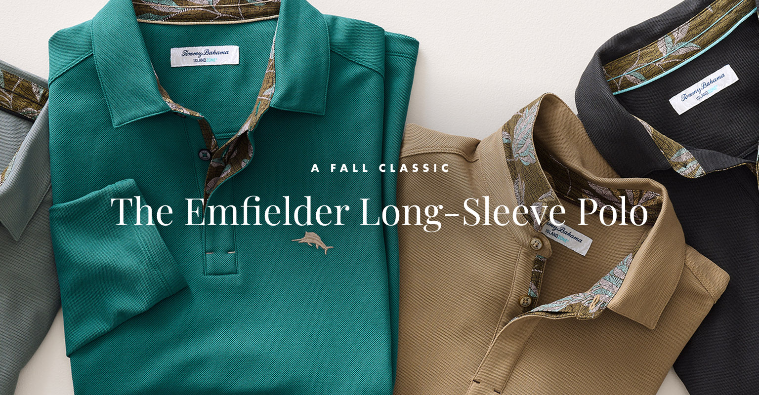 The Emfielder Long-Sleeve Polo