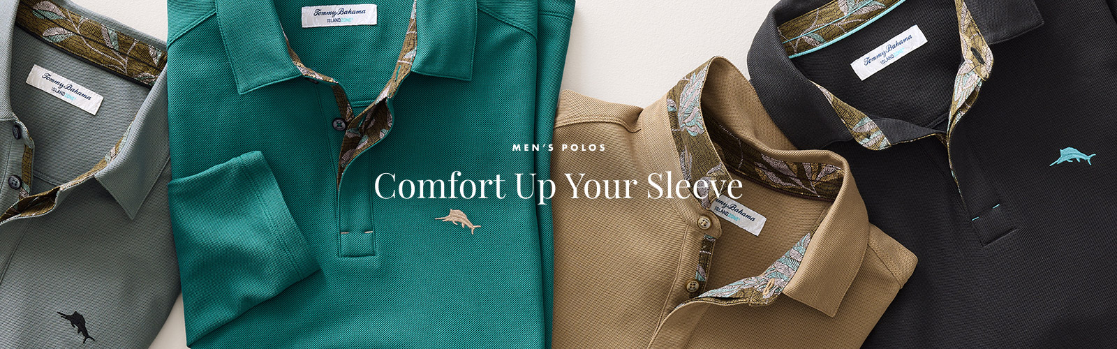 Comfort Up Your Sleeve | Men's Polos