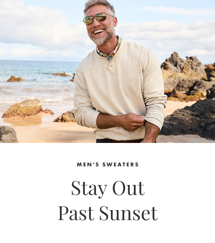 Stay Out Past Sunset | Men’s Sweaters