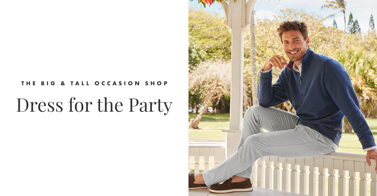 Dress For The Party | The Big & Tall Occasion Shop
