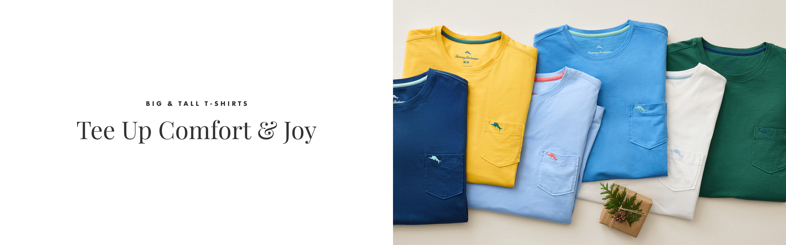 Tee Up Comfort & Joy | Big & Tall T-Shirts