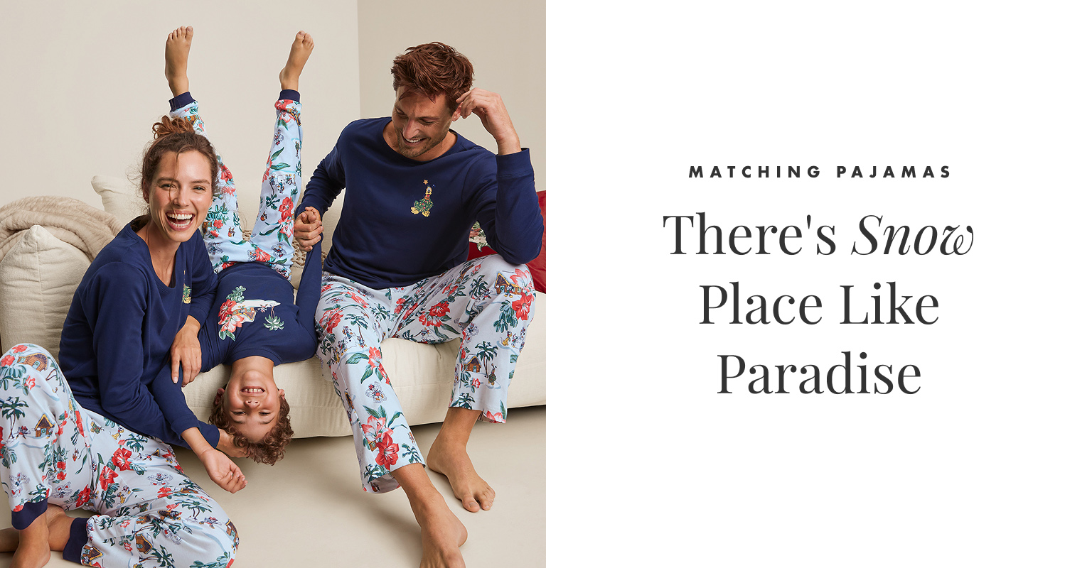 There's Snow Place Like Paradise | Matching Pajamas