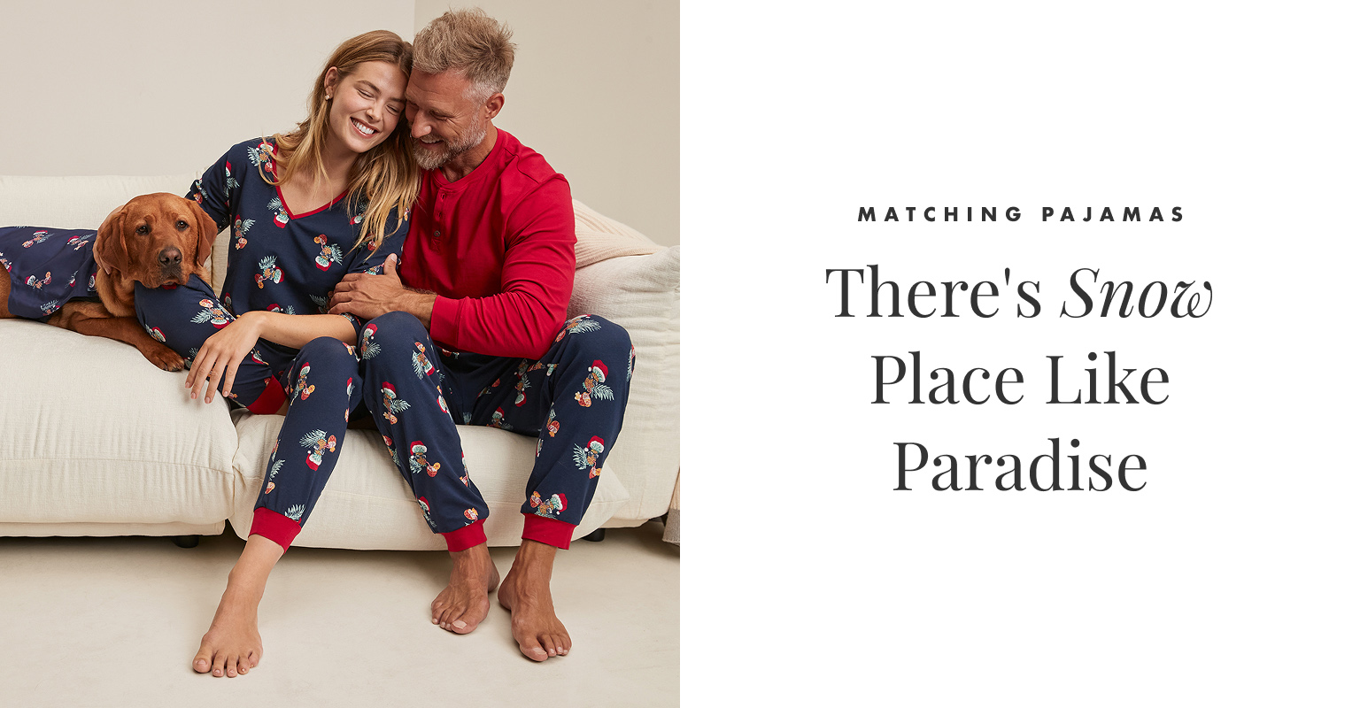 There's Snow Place Like Paradise | Matching Pajamas