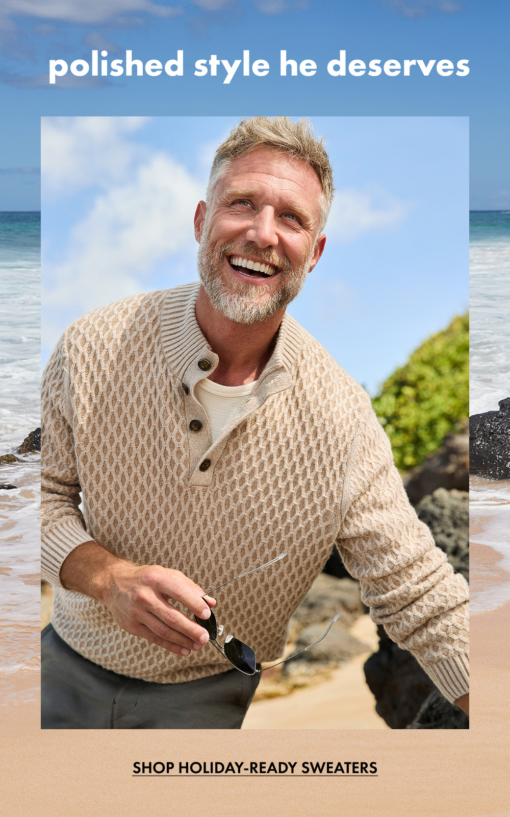 Polished Style He Deserves | Shop Holiday-Ready Sweaters