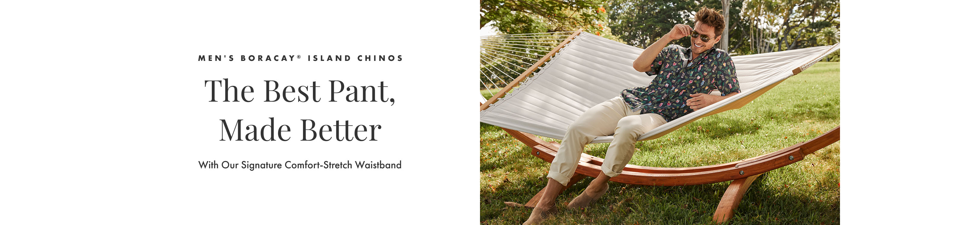Men's Boracay Island Chino | The Best Pant Made Better