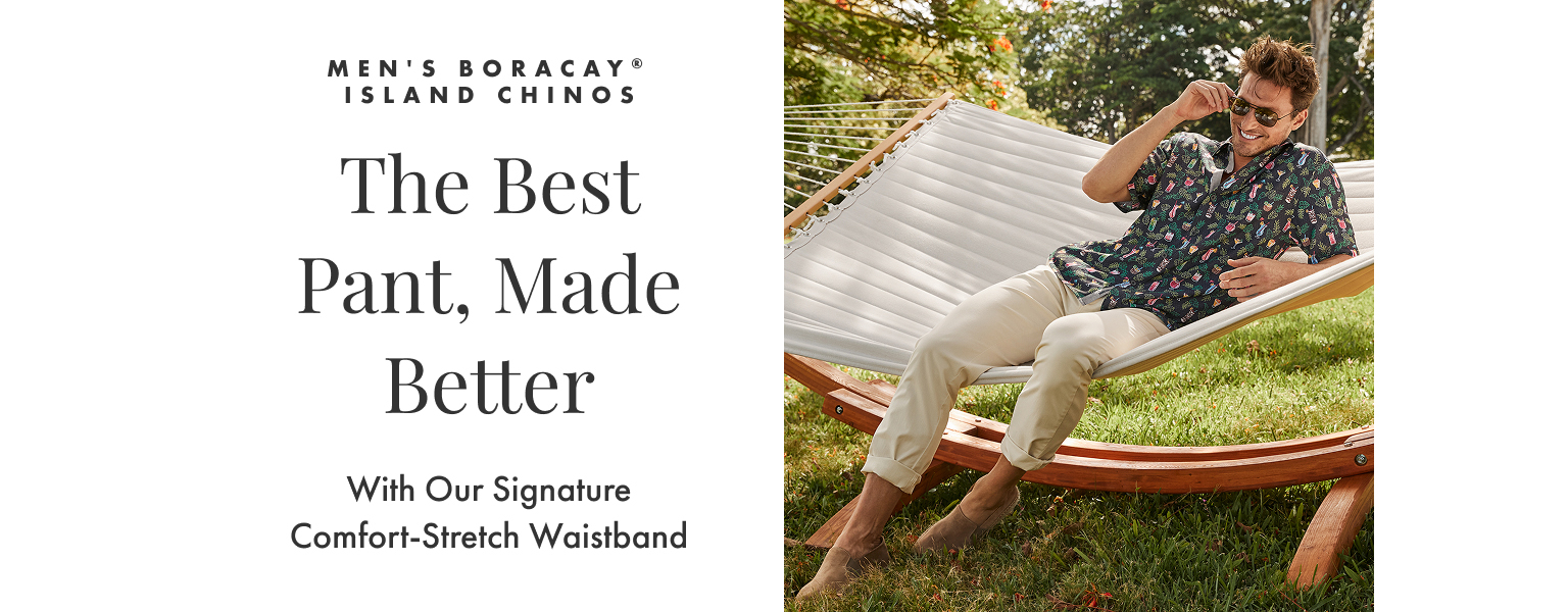 Men's Boracay Island Chino | The Best Pant Made Better