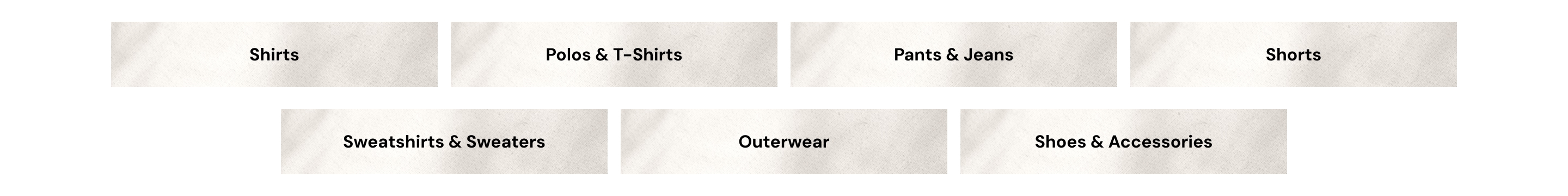 Men's New Arrivals