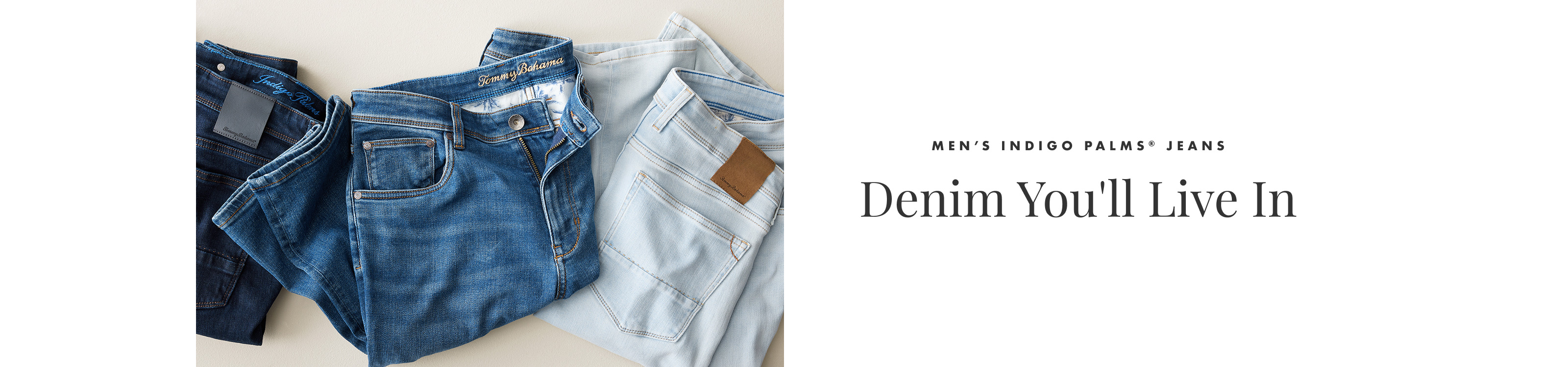 Denim You'll Live In | Men's Indigo Palms Jeans