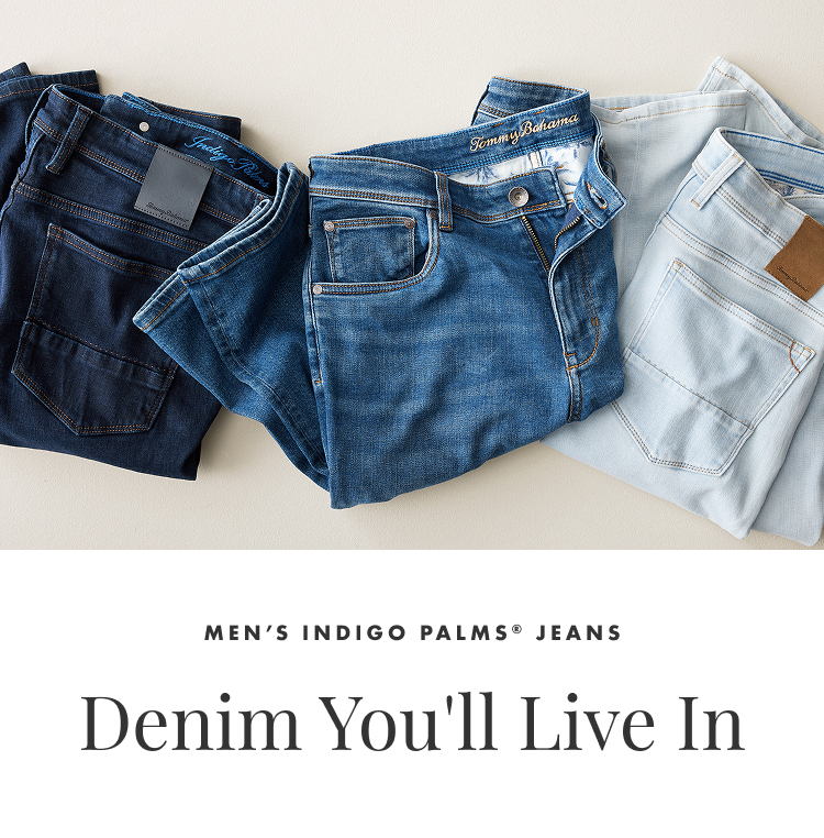 Denim You'll Live In | Men's Indigo Palms Jeans