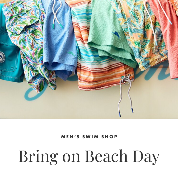 Bring On Beach Day | Men's Swim Shop