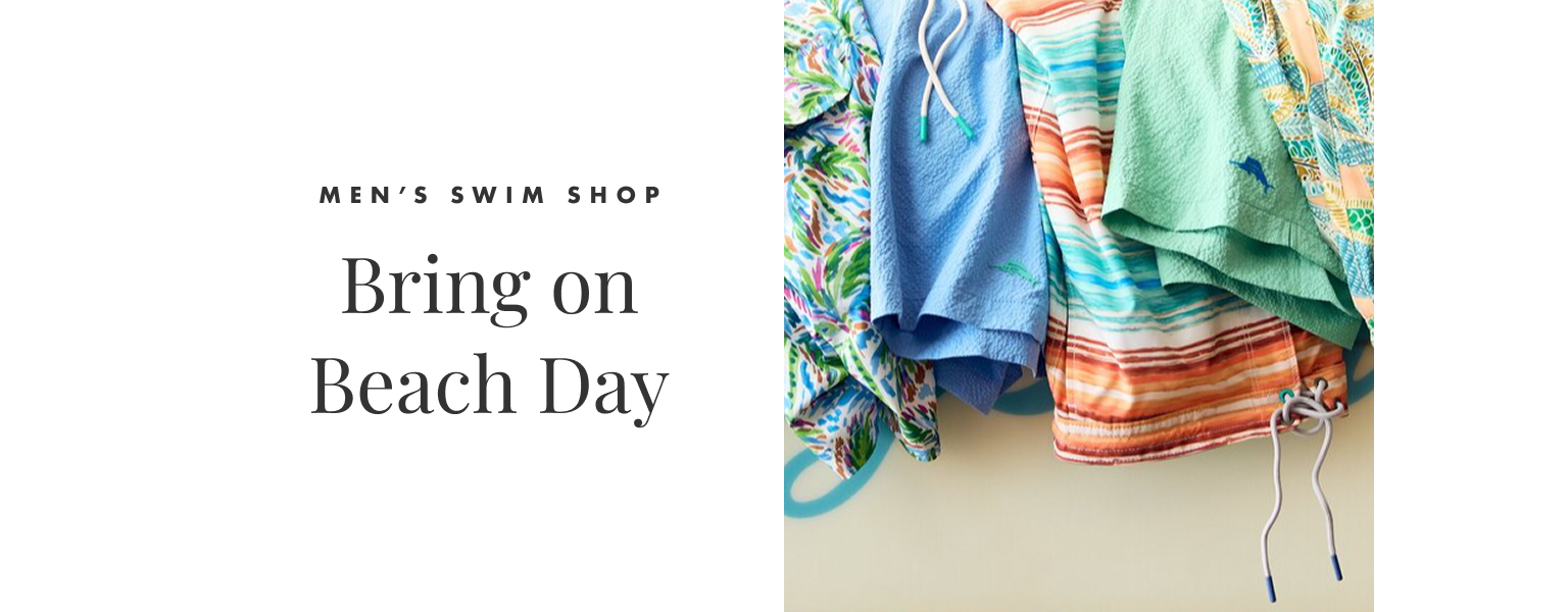 Bring On Beach Day | Men's Swim Shop