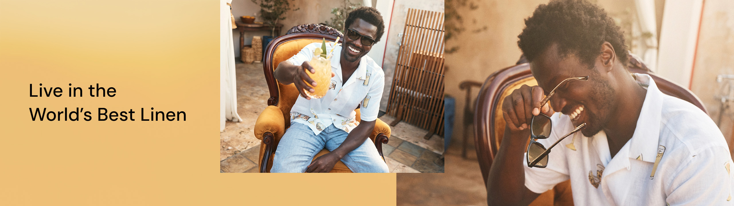 Live in the World's Best Linen