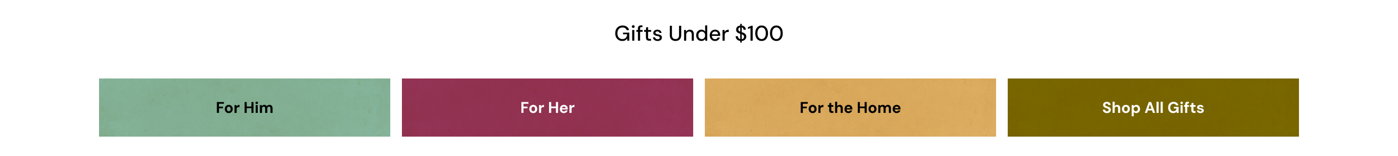 Gifts Under $100