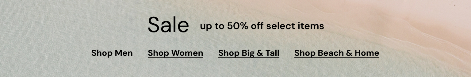 Sale up to 50% off select items