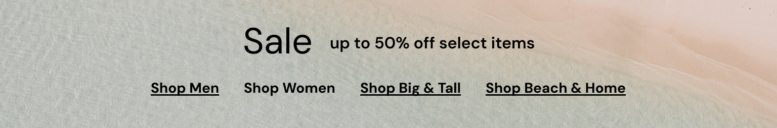 Sale up to 50% off select items