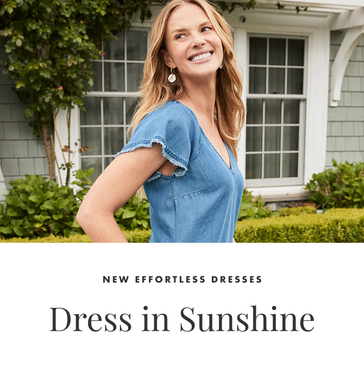 New Effortless Dresses - Dress in Sunshine
