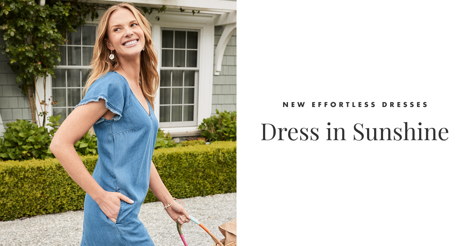 New Effortless Dresses - Dress in Sunshine