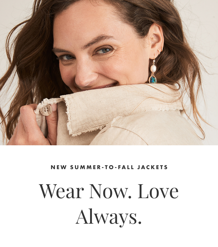 New Summer To Fall Jackets