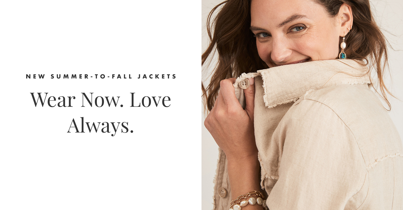 New Summer To Fall Jackets
