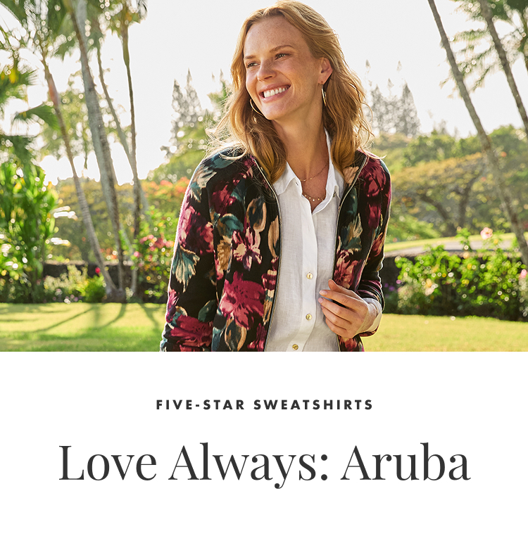 Five-Star Sweatshirts Love Always: Aruba