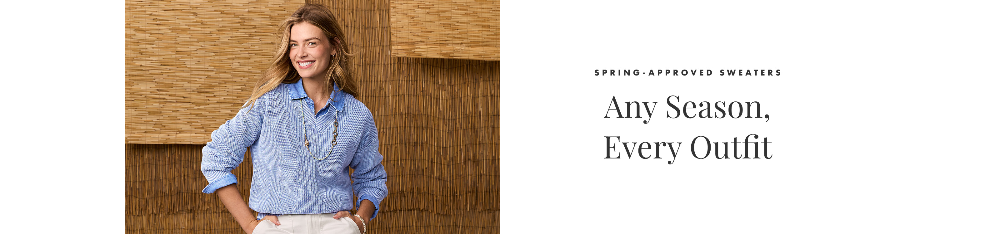 Spring-Approved Sweaters