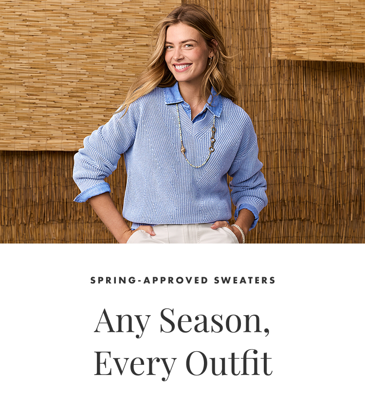 Spring-Approved Sweaters
