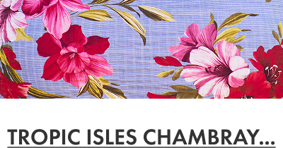 Tommy Bahama Women's Tropic Isles Chambray Beach Collection