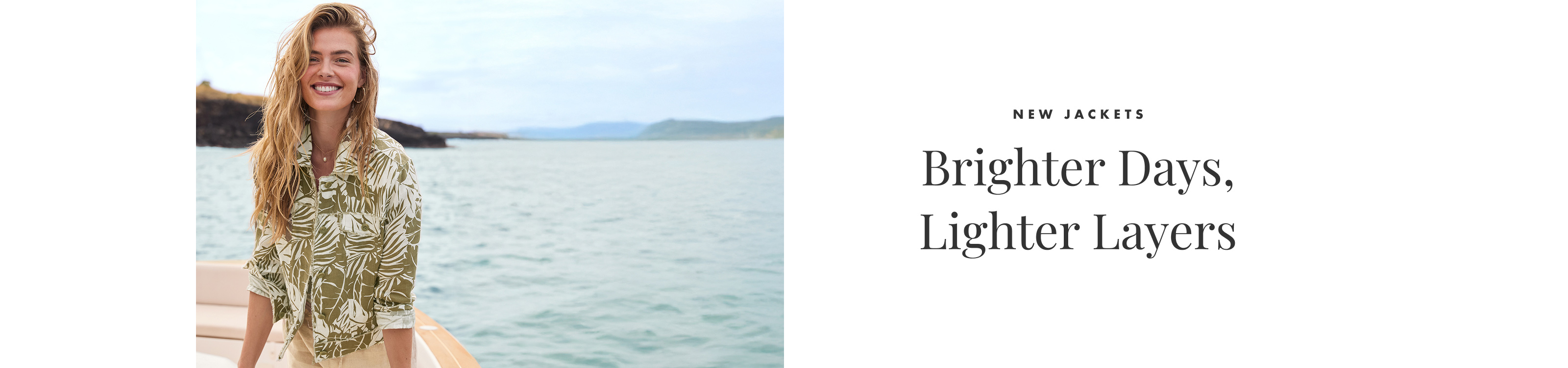 Brighter Days, Lighter Layers | New Jackets