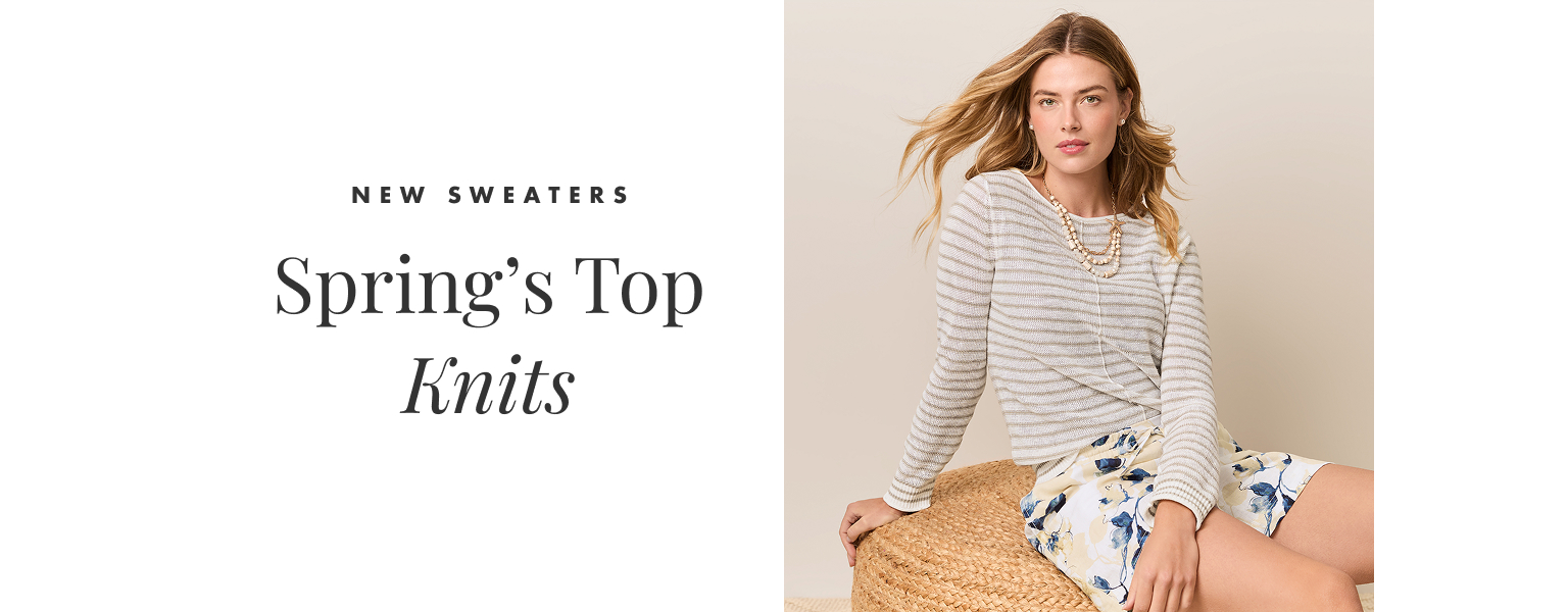Spring's Top Knits | New Sweaters