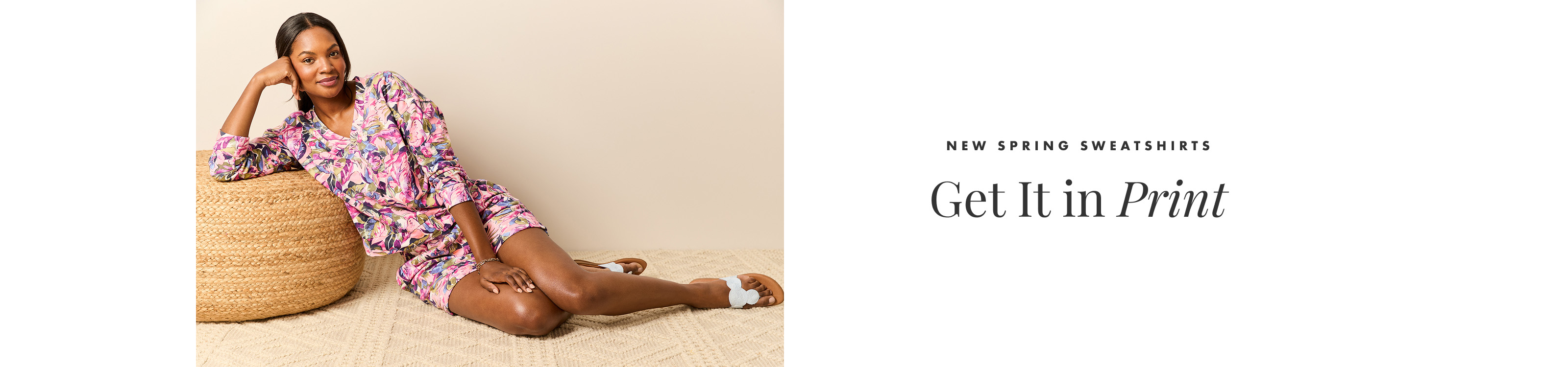 Get It in Print | New Spring Sweatshirts