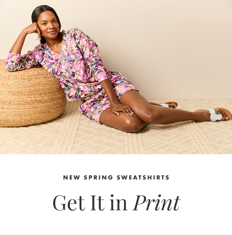 Get It in Print | New Spring Sweatshirts