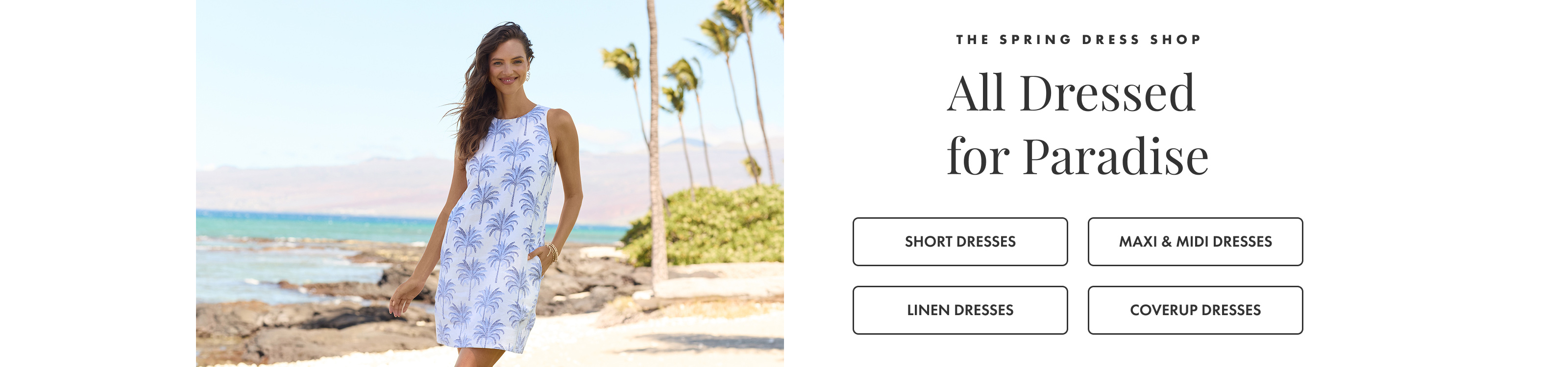 The Spring Dress Shop - Short, Maxi & Midi, Linen & Coverup Dresses