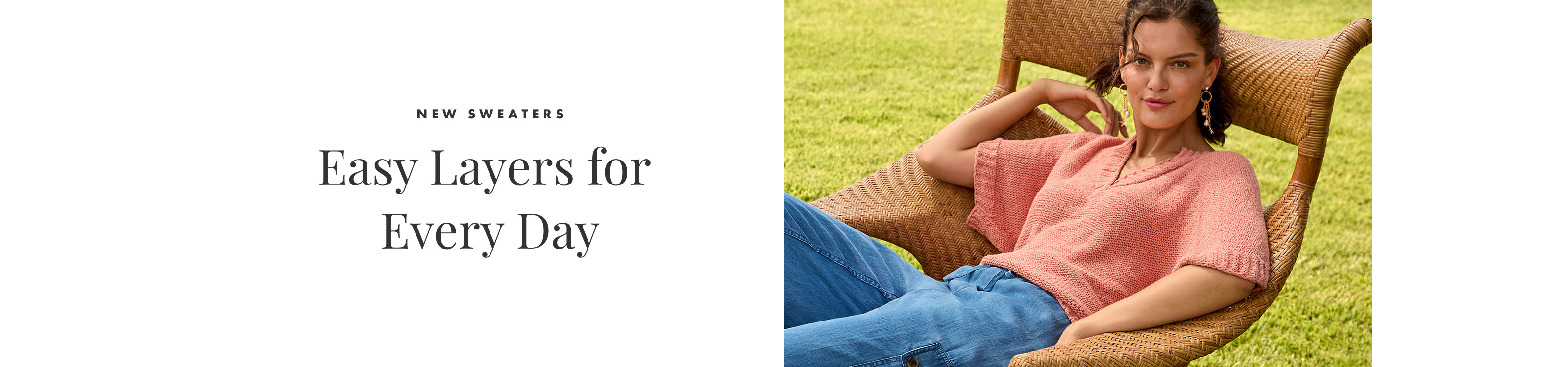 Harbor Pebble French Sleeve Sweater