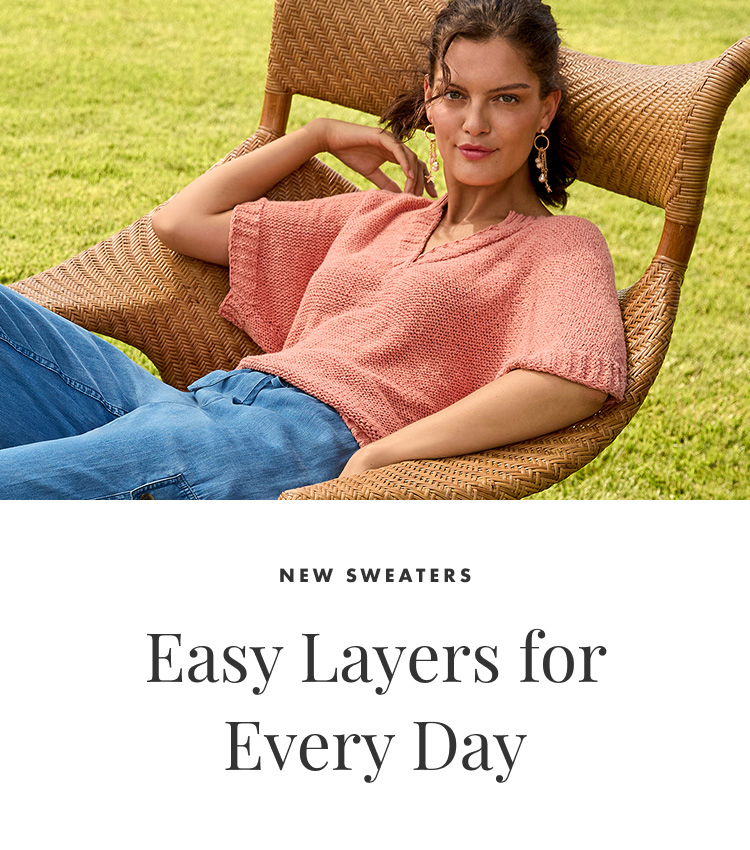 Harbor Pebble French Sleeve Sweater