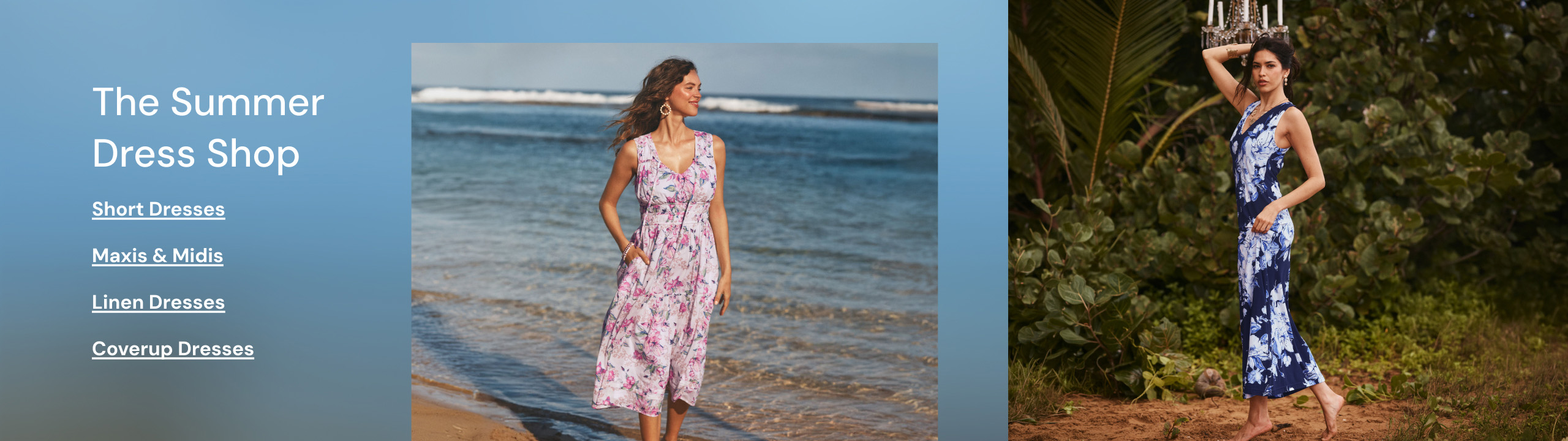 Dresses - Short, Maxi/Midi, Linen & Coverups