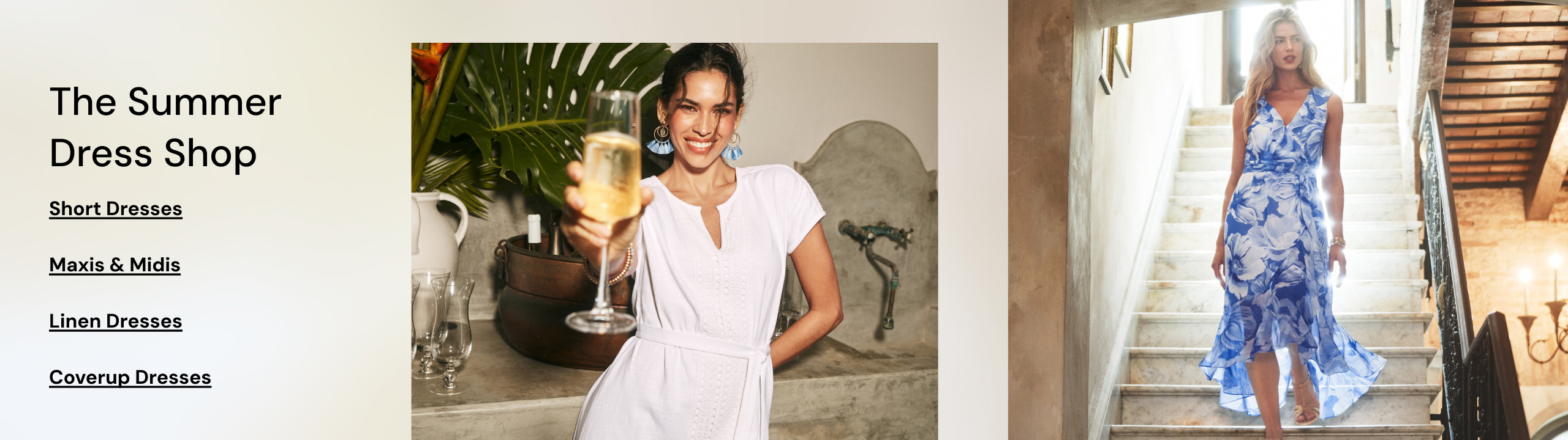The Summer Dress Shop - short, maxi/midi, linen and coverup dresses