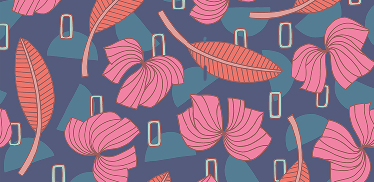 Jana Lam's Aloha Tropics Artwork