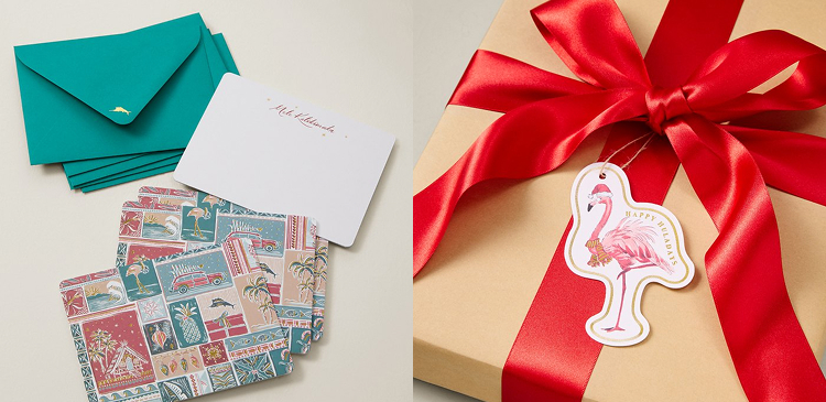 Stationery Sets and Package Tags