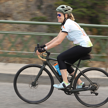Maegan Dowling Riding A Bike