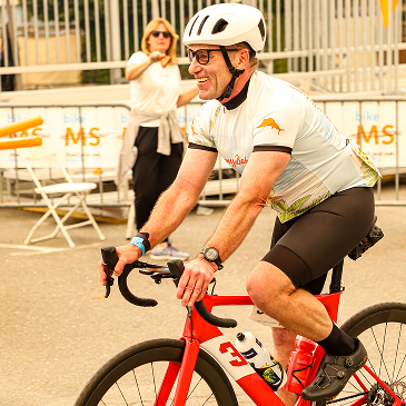 Rob Goldberg Gets Ready To Ride