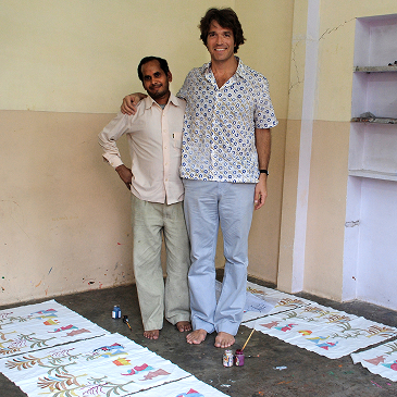 John Posing with Someone