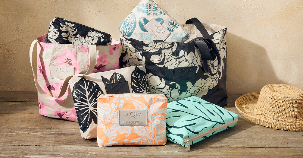 Stack of ALOHA Collection Bags