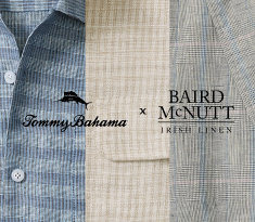 Tommy Bahama x Baird McNutt Irish Linen: A Legacy of Craftsmanship