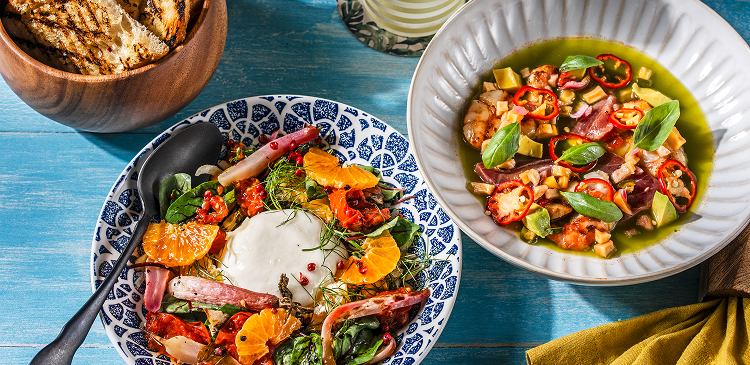 Delectable dishes available only at Grapefruit Basil