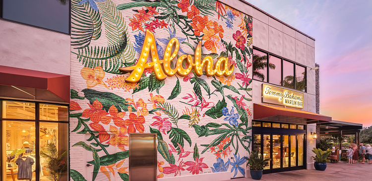 Queens Market Aloha Mural