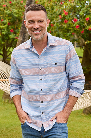 新品タグ付き！BAHAMA LAロゴ VネックTシャツ L ブルー 半袖VネックTシャツ【CONTROLα】 (CT21HV-GR) | CONTROL α