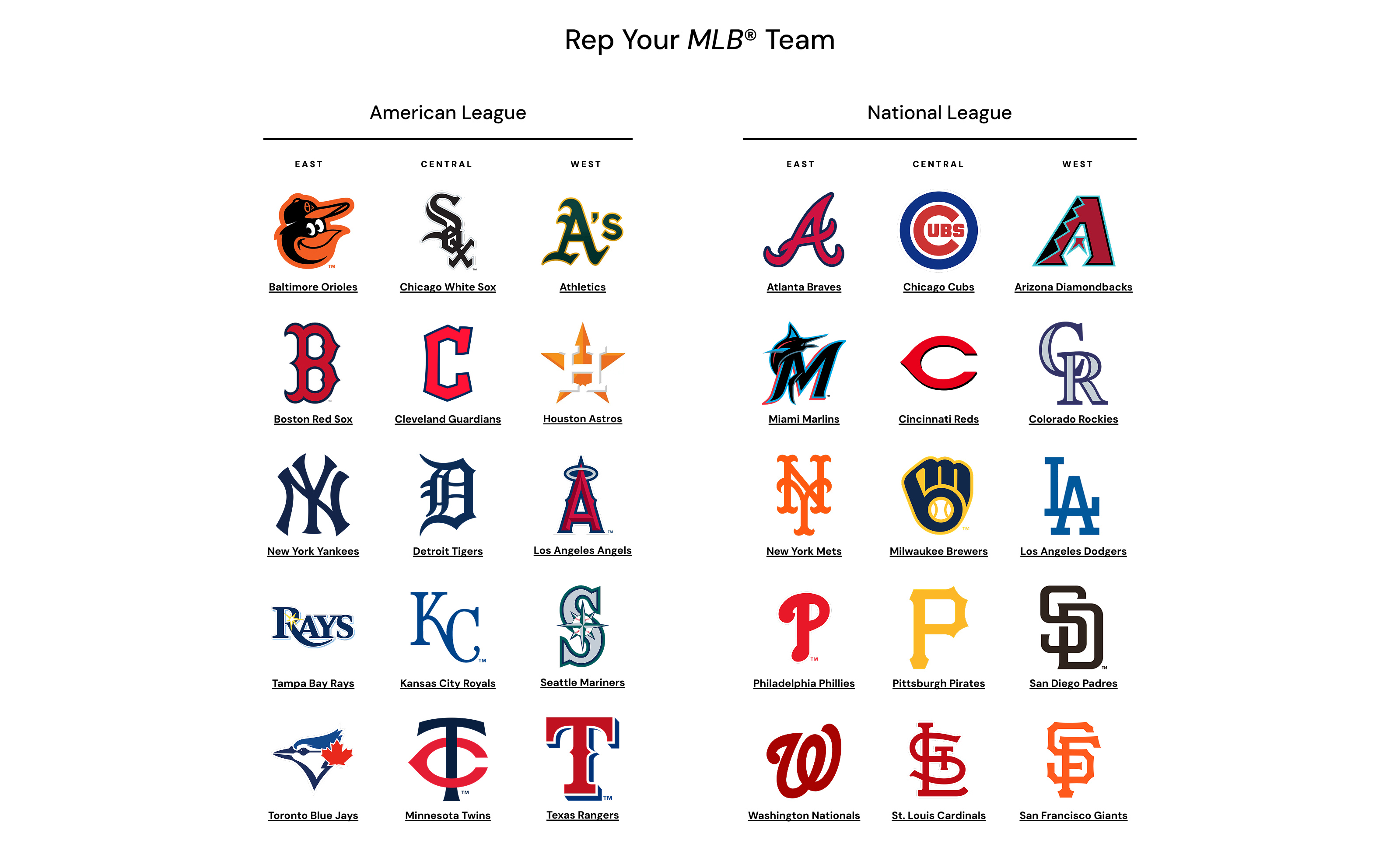 Rep your MLB Team